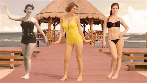 The Evolution Of Swimsuit In The Past 100 Years