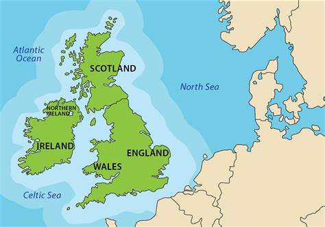 Map Of Europe British Isles Map Of World