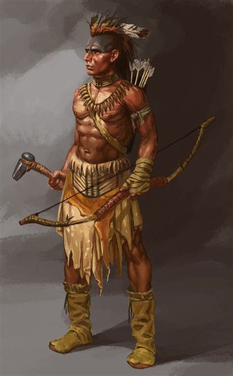 Native American Warrior By Aylar Ghasemi Imaginaryarchers In 2020 Native American Warrior