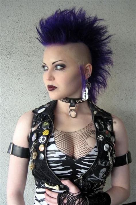 Image Result For Leather And Mohawk Deathrock Fashion Punk Girl Punk Rock Girls