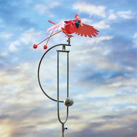 Cardinal Balancing Garden Stake | Signals | HAN342