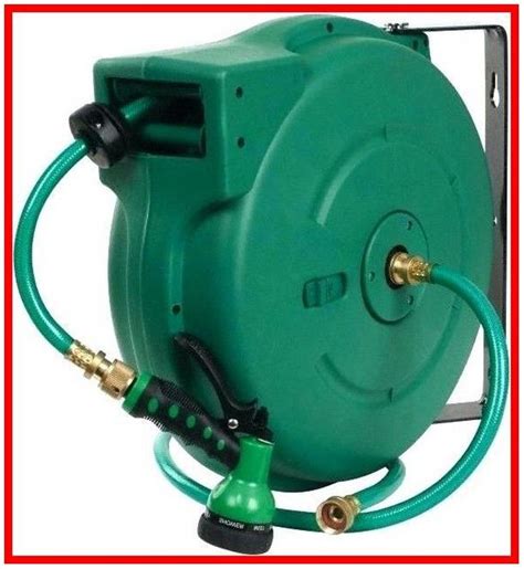 Self Retracting Garden Hose Reel Retractable Water Hose Garden Hose