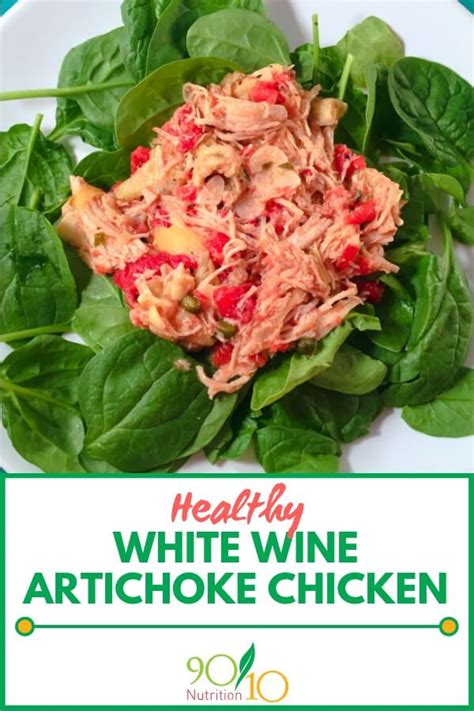 White Wine Chicken With Artichokes Clean Eating Slow Cooker Recipe