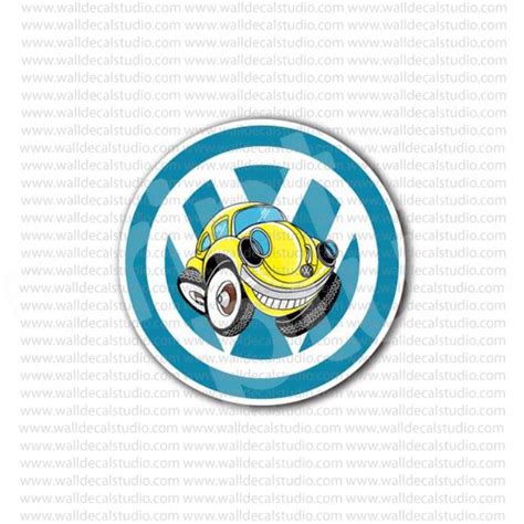 Volkswagen Vw Beetle Inside Sticker Vw Beetles Vw Classic Stickers