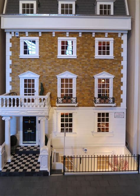Kensington Townhouse Dollhouse Miniature Houses Doll House Mini House
