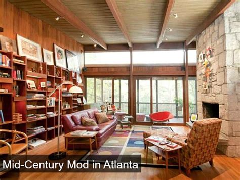 A Nature Lovers Mid Century Modern Ranch In Atlanta Hooked On Houses