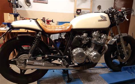 Honda cbr 1000 f scrambler umbau. Honda CB 750 KZ Café Racer von Michael Dieterle