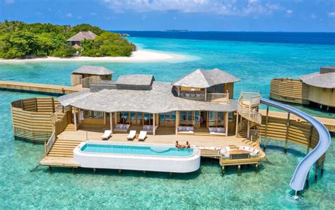 4 Maldives Resorts With Water Slide In The Villa