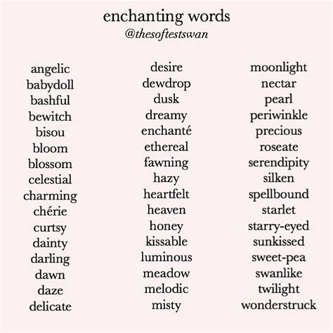 Aesthetic Words That Start With T Aesthetic Things