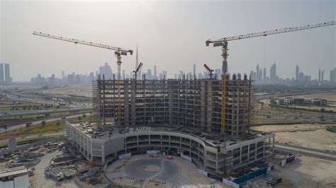 Azizi Development S Dubai Creek Views Tower 37 Complete Construction