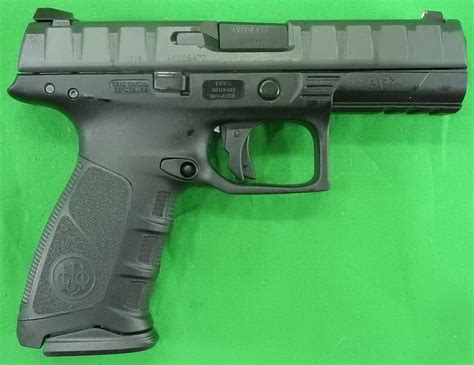 Beretta Apx Full Size All Black 9mm 2 Mags 42in Gunprime