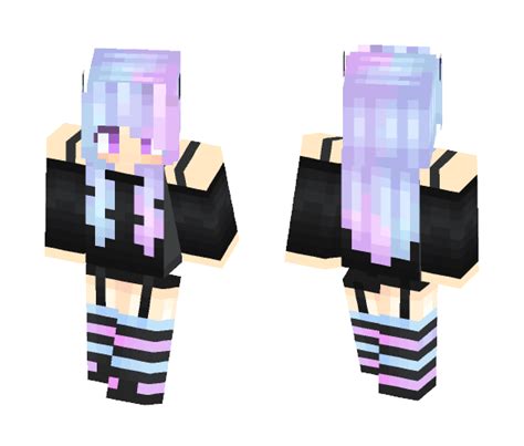 Download Pastel Goth Horned Cutie Minecraft Skin For Free