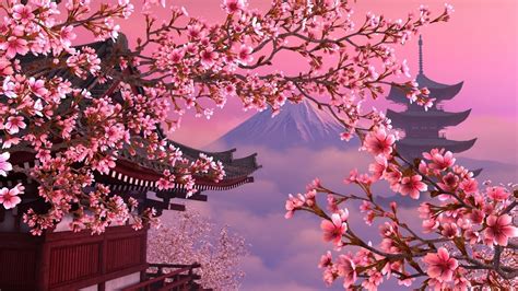 10 New Hd Wallpapers Cherry Blossom Full Hd 1920×1080 For
