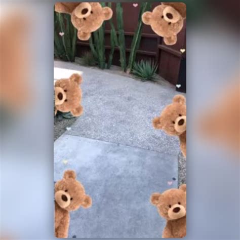 Teddy Bear Lens By Evanozh Snapchat Lenses And Filters