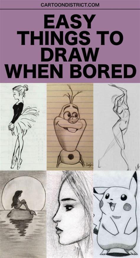 120 Cool And Easy Things To Draw When Bored In 2022 Step By Step