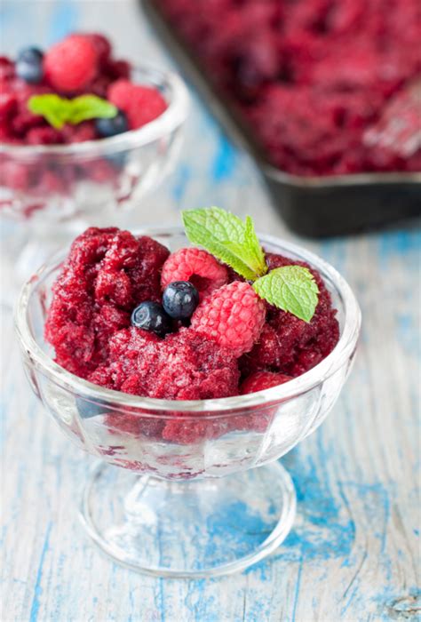 Easy Mixed Berry Sorbet Recipe Organic Eatsorganic Eats