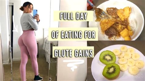 Realistic What I Eat In A Day For Booty Gains Vlog Youtube