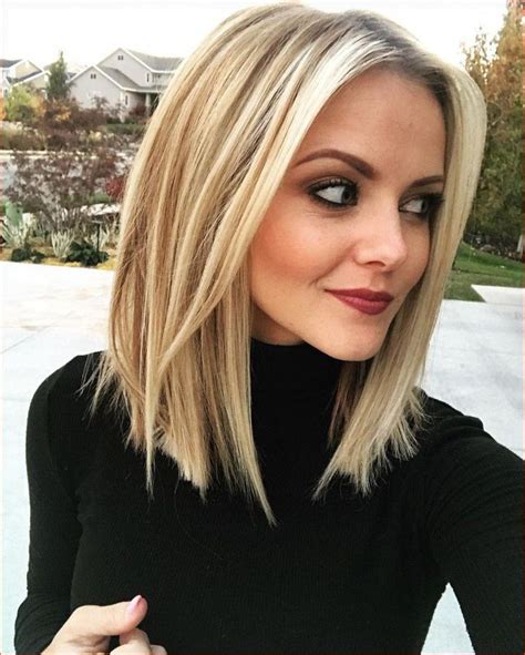 10 stylish and sweet lob haircut ideas 2018 shoulder length hairstyles best wedding hair styles