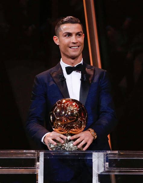 Cristiano Ronaldo Wins The Ballon D Or Cristianoronaldo