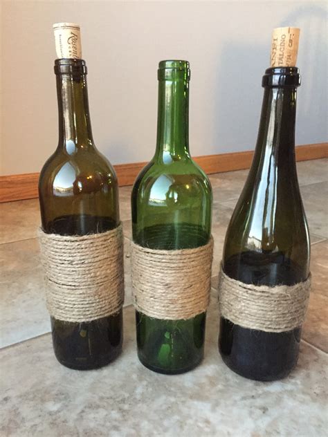 Selling Wine Bottles Wrapped In Twine — The Knot
