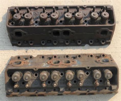 Power Pack Sbc High Compression Small Valve 283327cylinder Heads Gm