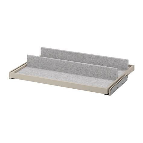 Komplement Pull Out Tray With Shoe Insert Grey Beigelight Grey 75x58