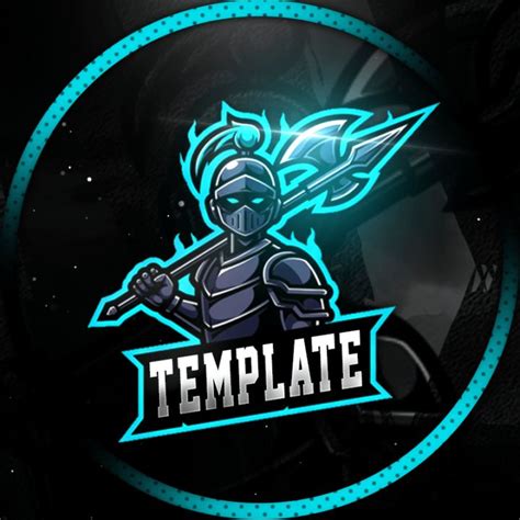 Templar Gaming Clan Mascot Avatar Free Psd Zonic Design Download