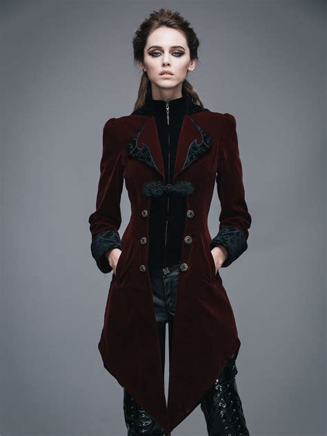 Key features of the ej20g engine included its: Steampunk Womans Victorian Coat Gothic Clothes Red ...