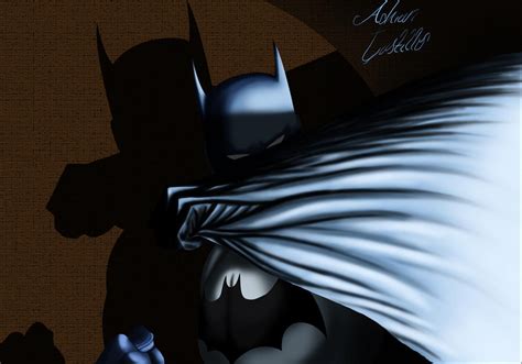Batman On Spotlight By Swave18 On Deviantart