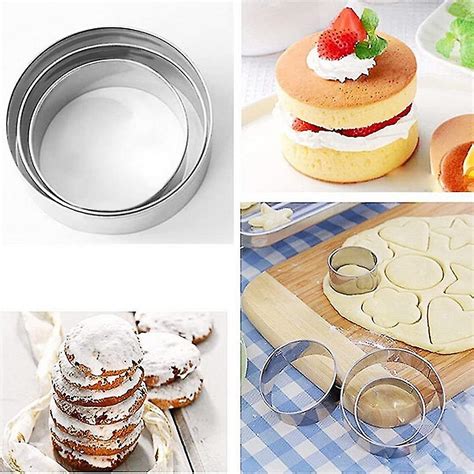 Sl Biscuit Metal Cookie Cutters Set Pastry Stainless Steel Baking Cake
