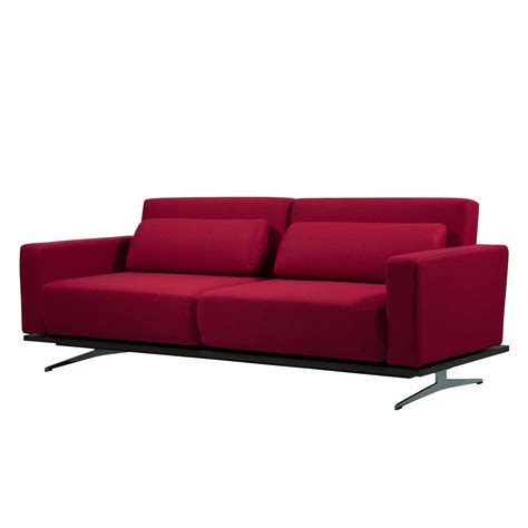 The colour is a soft basil green that would blend with most other colors ,while the beauty of the solid wood is nicely shown with a walnut stained top. Schlafsofa Copperfield I - Webstoff - Stoff Bora Rot ...