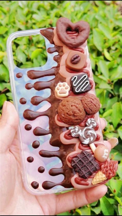 Decoden Chocolate Phone Case Handmade Phone Case Diy Phone Case Diy