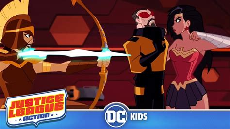Justice League Action Wonder Woman And Athena Dckids Youtube