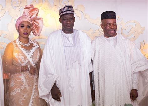 Official Wedding Photos Of Ibbs Last Child Halima Babangida And Popular