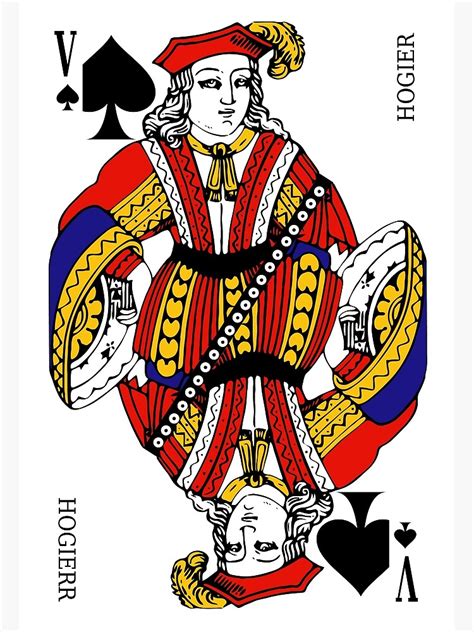 Jack Of Spades French Version Poster For Sale By Chocodole Redbubble