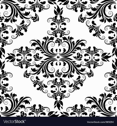 Victorian Seamless Pattern Royalty Free Vector Image
