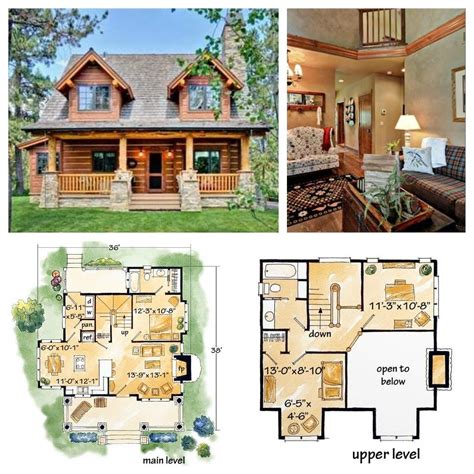 Plan 11549kn 2 Bed Rustic Retreat Or Three In 2020 Rustic