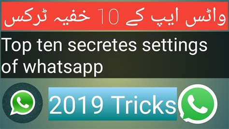 Top 10 Secretes Of Whatsapp Youtube