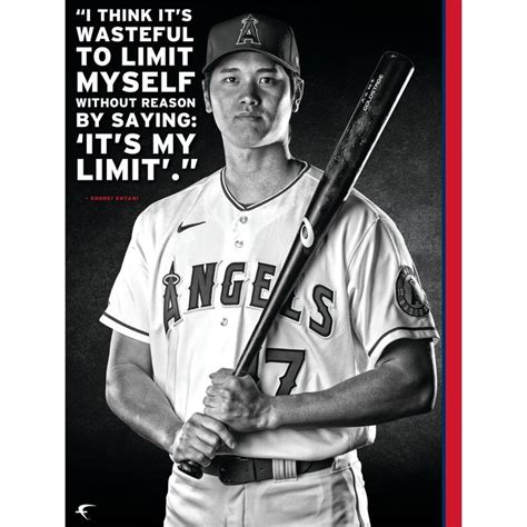Los Angeles Angels Shohei Ohtani 2022 Inspirational Poster Official