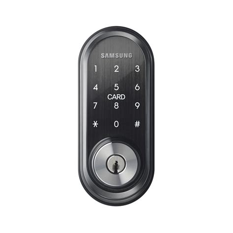 Samsung Keyless Voice Guided Deadbolt Digital Door Lock Bunnings