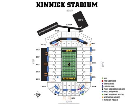 Kinnick Stadium Handicap Seating Chart Two Birds Home