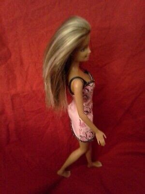 Cali Girl Surf Barbie Doll Surfing California Beach Tan Flat Feet W