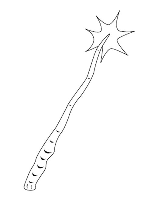 Magic Wand 9 Coloring Page Free Printable Coloring Pages For Kids