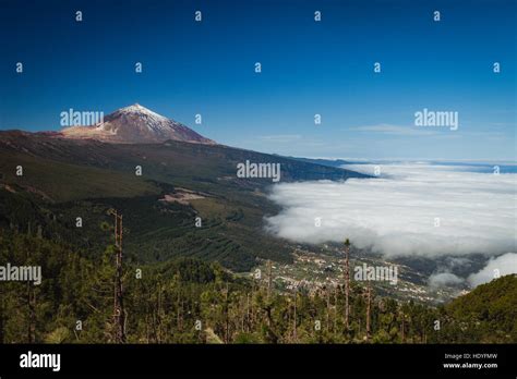 Beautiful Landscape Of Teide Volcano Mountain Stock Photo Alamy