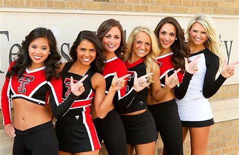 Texas Tech Cheerleaders Photos Janee Hathaway