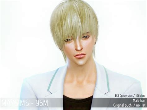 May Sims May 96m Hair Retextured Sims 4 Hairs