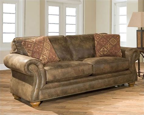 Broyhill Laramie 3 Piece Queen Sleeper Sofa Set In Olive 5081 7q