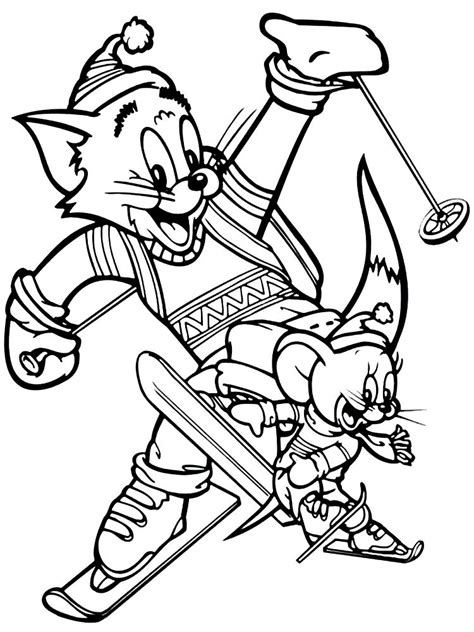 Jerry often benefits from spikes presence , it helps him to escape, but sometimes he teams up with tom to fight against the invading dog! Tom and jerry coloring pages