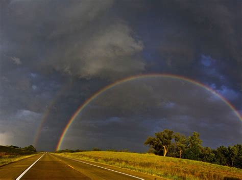 50 Incredible Inspirational Double Rainbows Pics شاهد اروع صور قوس قزح
