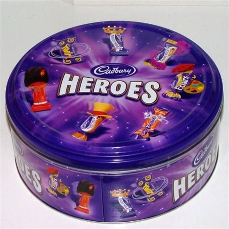 Cadbury Heroes Tin 800g Lindas Biscuits